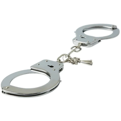 Sex and Mischief Metal Handcuffs for Light Bondage Play Restraints