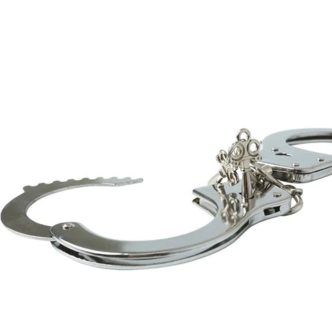 Sex and Mischief Metal Handcuffs for Light Bondage Play Restraints