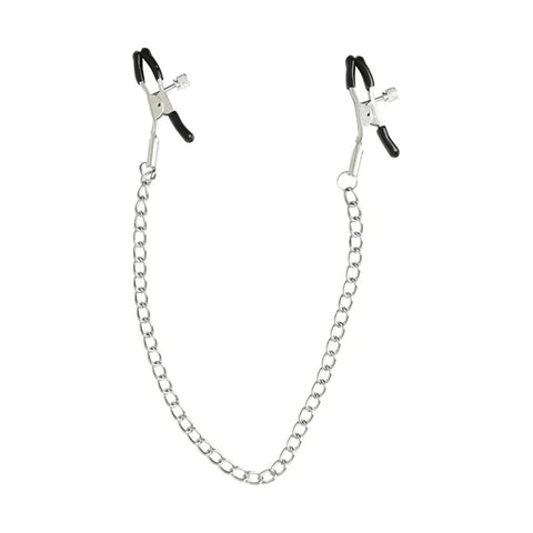 Sex and Mischief Chained Nipple Clamps for BDSM Pleasure > Bondage Gear > Nipple Clamps
