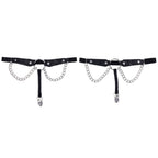 Sportsheets Chain Lace Garters Adjustable Fit Adult Accessory > Clothes > Lingerie Sets