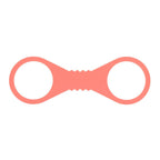 Peaches N Creame Silicone Cuffs (Orange) – Lightweight Restraints 11" > Bondage Gear > Restraints