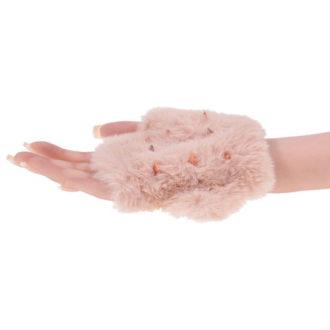 Peaches N Creame Spiked Sensory Glove (Pink) – Textured Glove > Bondage Gear > Sensory Gloves