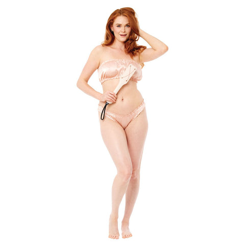 Sex & Mischief Peaches N CreaMe Chain Impressions (Peach) – Spanking Paddle > Bondage Gear > Paddles