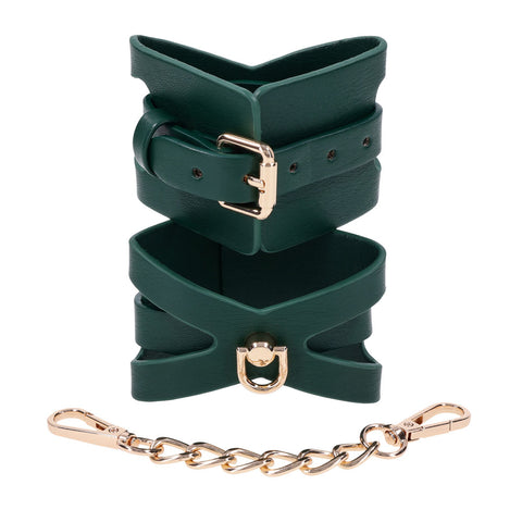 Indica Cutout Cuffs (Green) – Luxury Collar > Bondage Gear > Collars & Leashes