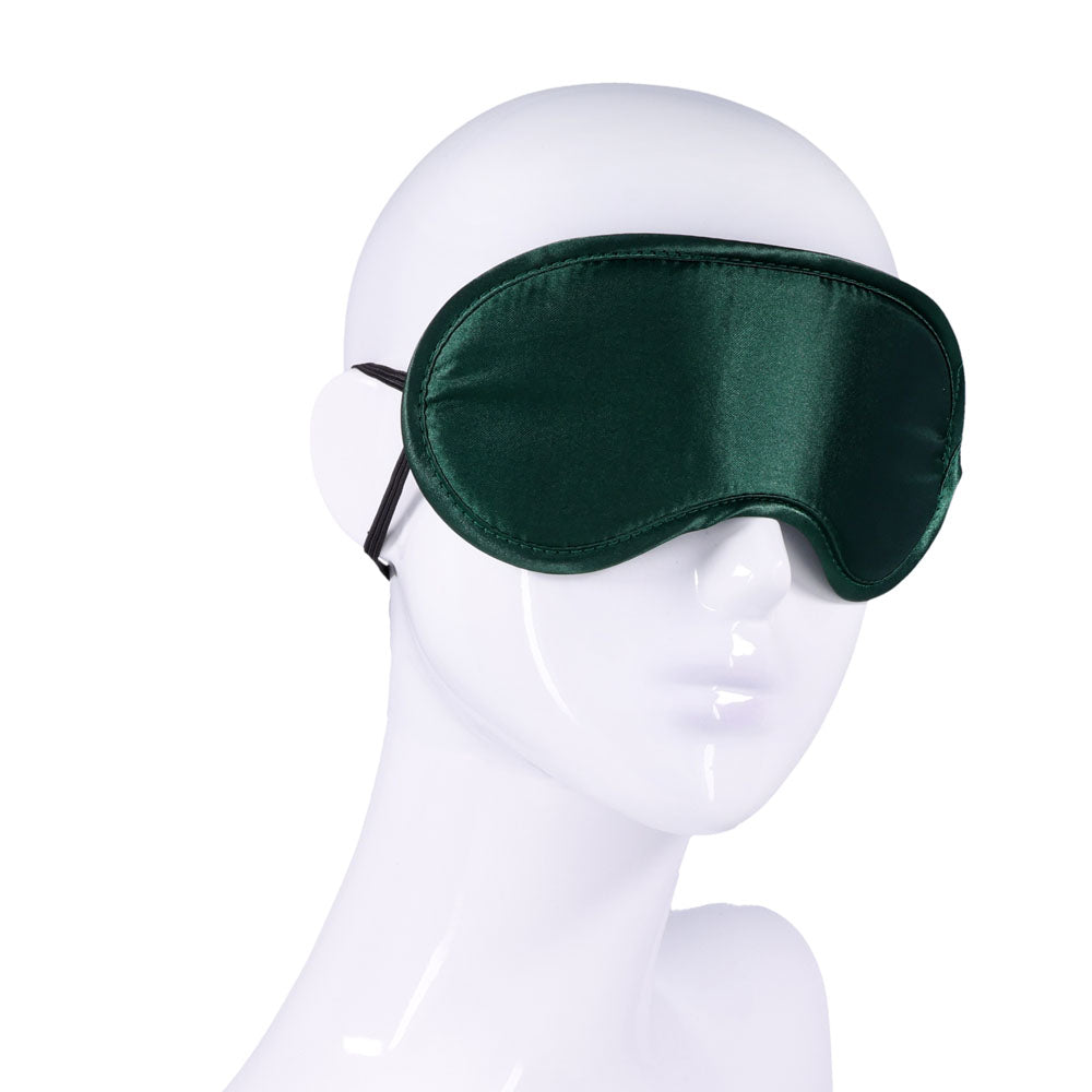 Indica Emerald Green – Satin Blindfold > Bondage Gear > Blindfolds