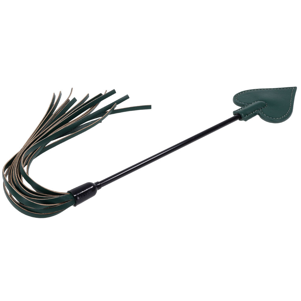 Indica Dual Impact Crop (Green) – Versatile Impact Toy > Bondage Gear > Crops