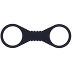 Sex & Mischief Shadow Large Silicone Cuffs – Large Comfortable Silicone Restraints > Bondage Gear > Restraints
