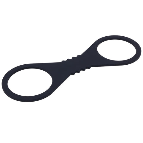 Sex & Mischief Shadow Large Silicone Cuffs – Large Comfortable Silicone Restraints > Bondage Gear > Restraints