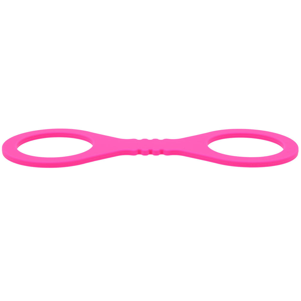 Sex & Mischief Small Hot Pink Silicone Cuffs – Small Restraints > Bondage Gear > Restraints
