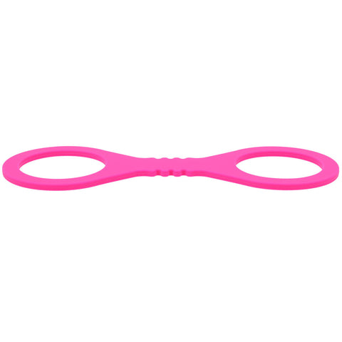 Sex & Mischief Small Hot Pink Silicone Cuffs – Small Restraints > Bondage Gear > Restraints