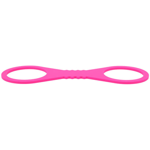 Sex & Mischief Large Hot Pink Silicone Cuffs – Large Restraints > Bondage Gear > Restraints