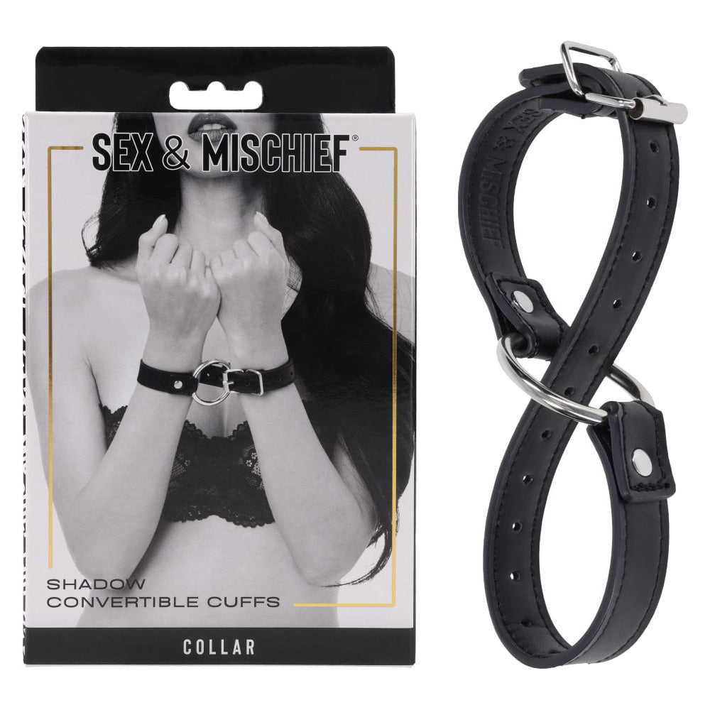 Shadow Convertible Cuffs – Adjustable Restraints with Soft Lining > Bondage Gear > Restraints