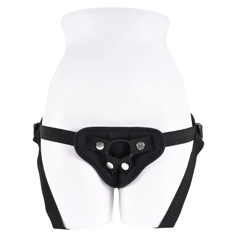 Sportsheets Breathable Strap On Adjustable Strap-On Harness with Interchangeable O-Ring and No Probe Included - Lightweight, Mesh Fabric, Fits Up to 152 cm (60 Inches) Waist Harnesses & Strap-Ons