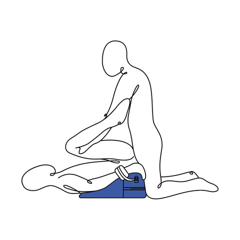 Pivot Positioner Foam Position Cushion for Enhanced Comfort and Support Sex Positioners