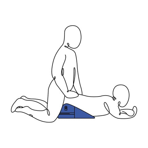 Pivot Positioner Foam Position Cushion for Enhanced Comfort and Support Sex Positioners
