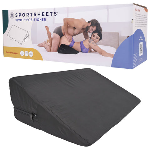 Pivot Positioner Foam Position Cushion for Enhanced Comfort and Support Black Sex Positioners