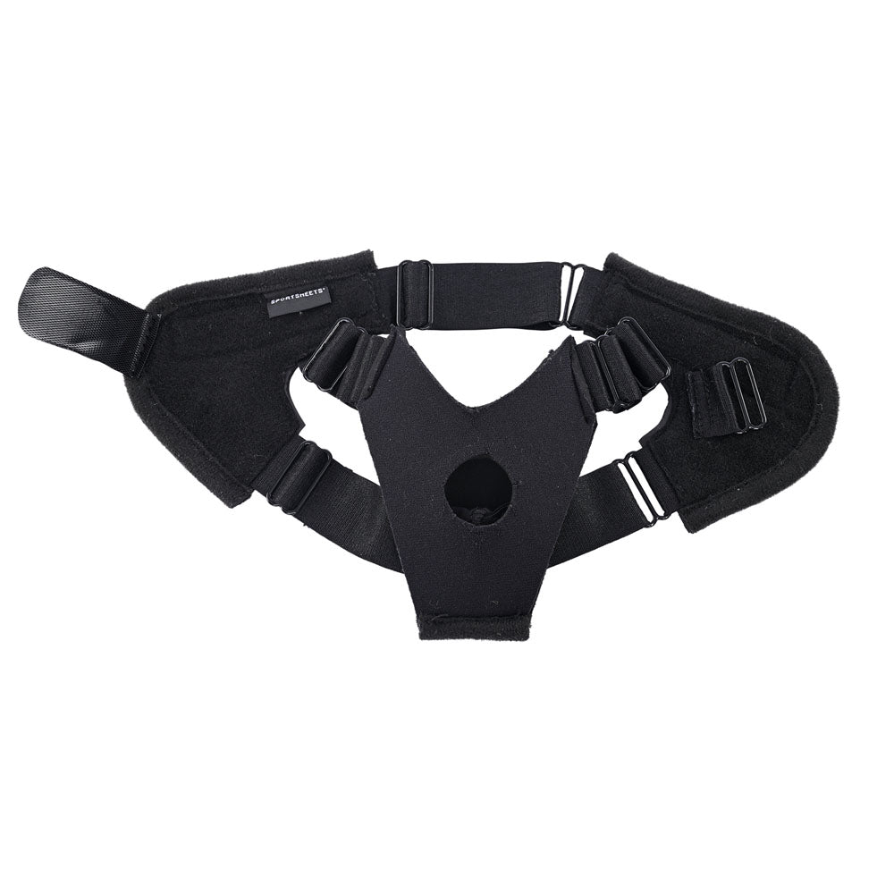 Pivot Flex Adjustable Foot Strap-On Harness – Hands-Free Strap-On Harness > Sex Toys > Sex Positioners