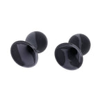 Sportsheets Velvet Noir Silicone Nipple Suckers Set of 2 in Grey with Marbled Pattern > Sex Toys > Nipple Suckers