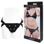 Sportsheets Velvet Noir Strap On Adjustable Strap-On Harness No Probe Included Black > Dildos > Strap On Harnesses