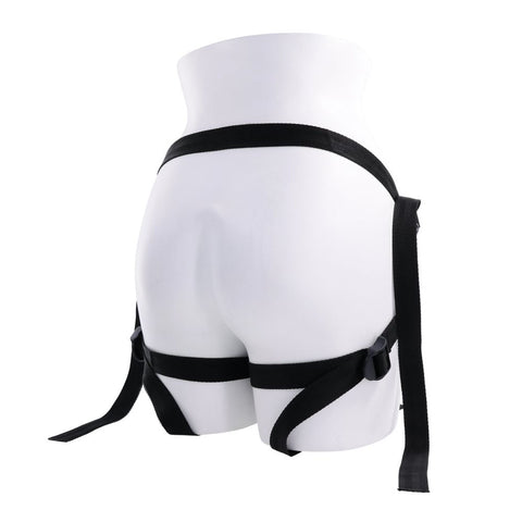 Sportsheets Velvet Noir Strap On Adjustable Strap-On Harness No Probe Included STRAP-ONS