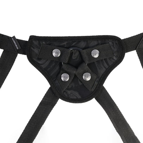 Sportsheets Velvet Noir Strap On Adjustable Strap-On Harness No Probe Included STRAP-ONS