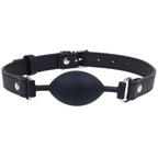 Sportsheets Midnight Muse Oval Gag – Silicone Mouth Restraint > Bondage Gear > Gags and Bits