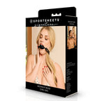 Sportsheets Midnight Muse Oval Gag – Silicone Mouth Restraint > Bondage Gear > Gags and Bits