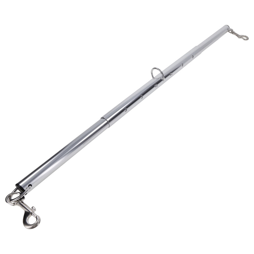Sportsheets Signature Adjustable Spreader Bar – Silver Metal > Bondage Gear > Restraints