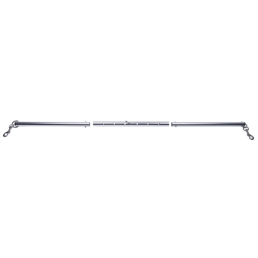 Sportsheets Signature Adjustable Spreader Bar – Silver Metal > Bondage Gear > Restraints