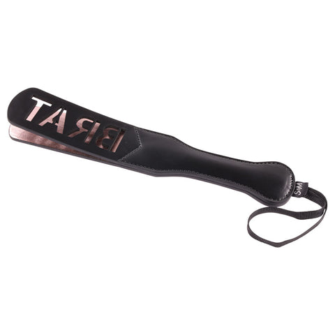 Sex & Mischief Brat Paddle 10.1 cm with Thuddy Impact Whips & Paddles