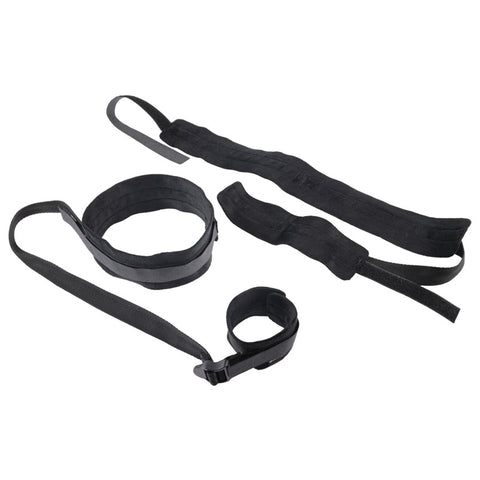 Sex and Mischief Thigh and Wrist Cuffs for Intimate Adventures Restraints