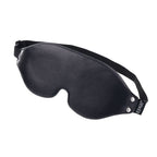 Edge Lights Out Blindfold Eyemask Restraint – Faux Leather Sensory Play Accessory > Bondage Gear > Blindfolds