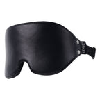 Edge Lights Out Blindfold Eyemask Restraint – Faux Leather Sensory Play Accessory > Bondage Gear > Blindfolds