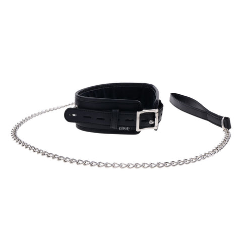 Edge Collar and Leash Neck Restraint with Heavy Duty Metal Leash Restraints