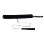 Edge Collar and Leash Neck Restraint with Heavy Duty Metal Leash > Clothes > Unisex Leather