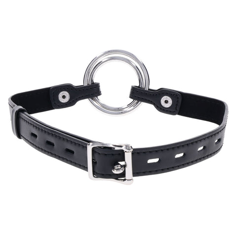 EDGE Interchangeable Ring Gag 3.5cm & 5.1cm Mouth Gag Restraint BONDAGE-TOYS