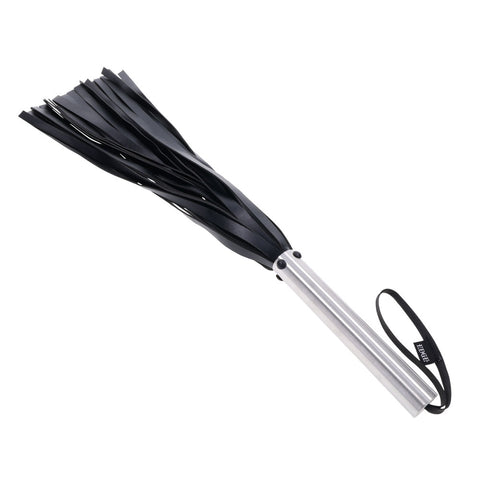 Edge Flogger Whip with Metal Handle for Impact Play Whips & Paddles