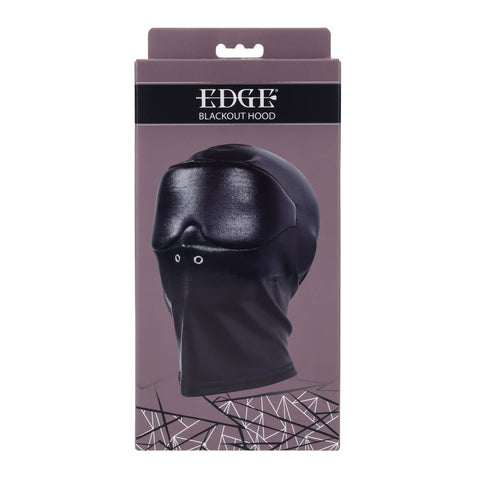 Edge Blackout Hood – Full-Coverage Hood Mask for Complete Sight Deprivation > Bondage Gear > Bondage Hoods