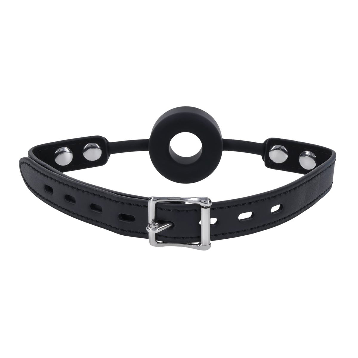 Edge Silicone Ring Gag – Mouth Restraint Bondage Accessory > Bondage Gear > Gags and Bits