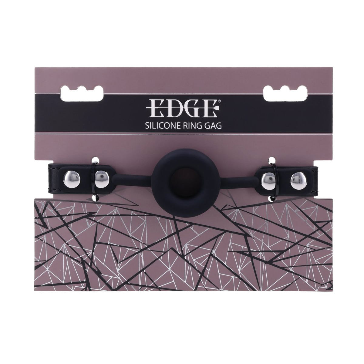 Edge Silicone Ring Gag – Mouth Restraint Bondage Accessory > Bondage Gear > Gags and Bits