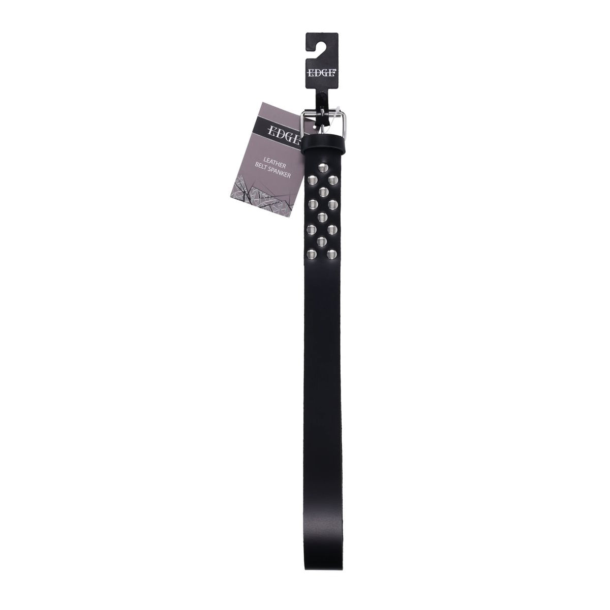 Edge Leather Belt Spanker – Leather Spanking Whip Black > Bondage Gear > Whips & Floggers