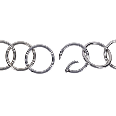 Edge Tuggable Clover Clamps – Metal Nipple Restraints > Sex Toys > Nipple Clamps