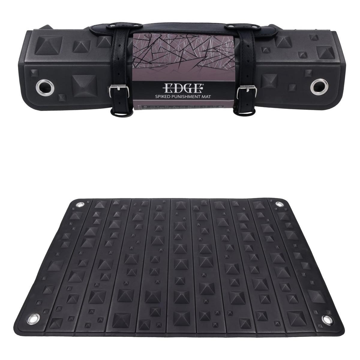 EDGE Spiked Punishment Mat – Sensory Play Mat Black > Sex Toys > Sex Furniture