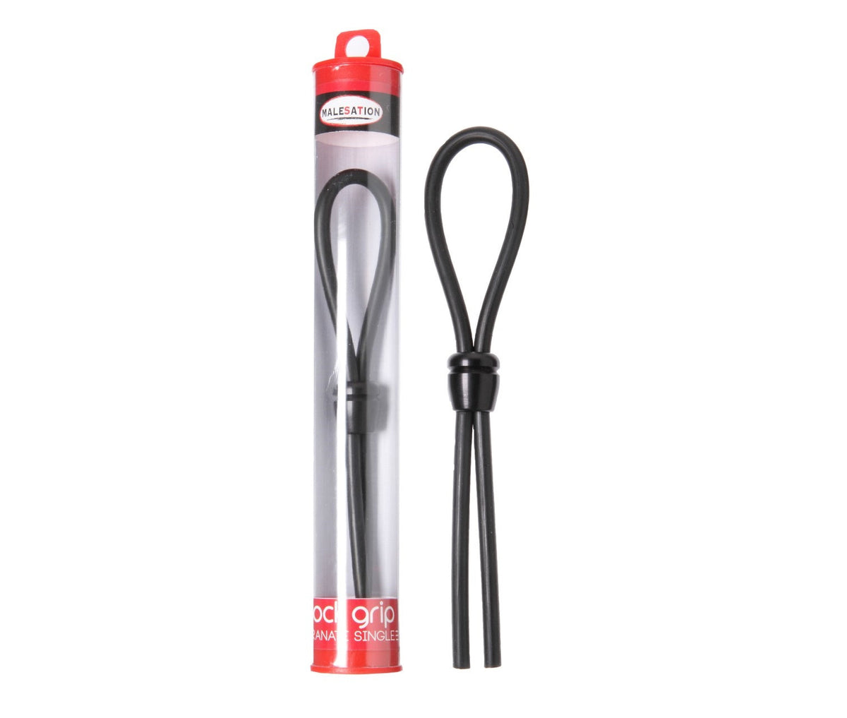 Malesation Cock-Grip Single Black – Adjustable Firmness and Durable Control > Cock Ring > Adjustable