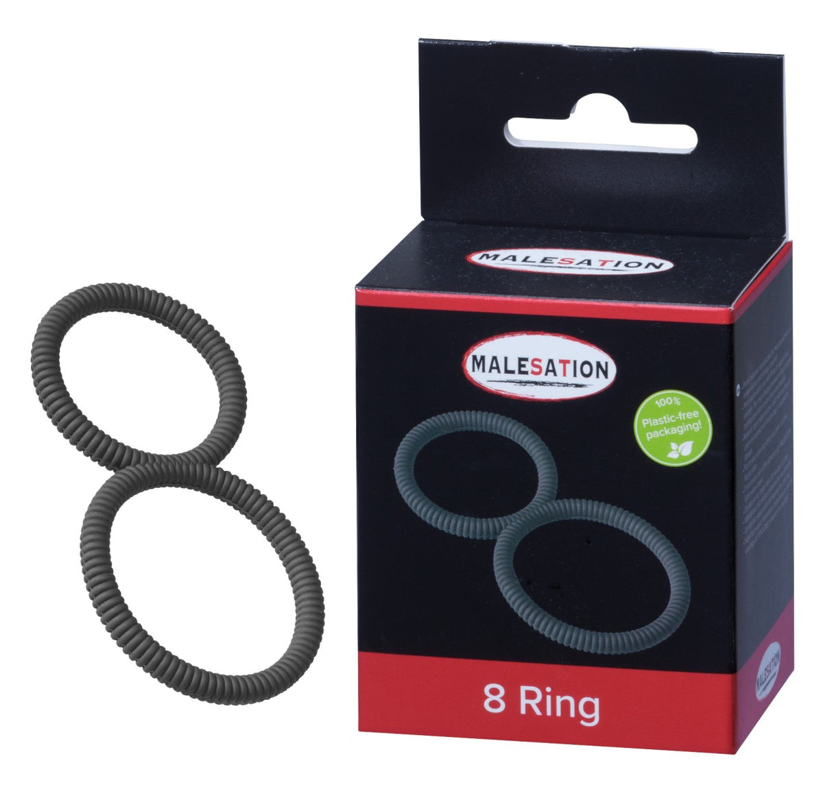 Malesation 8 Ring – Ergonomic 8-Shape Design for Enhanced Stamina Default Title COCK RINGS