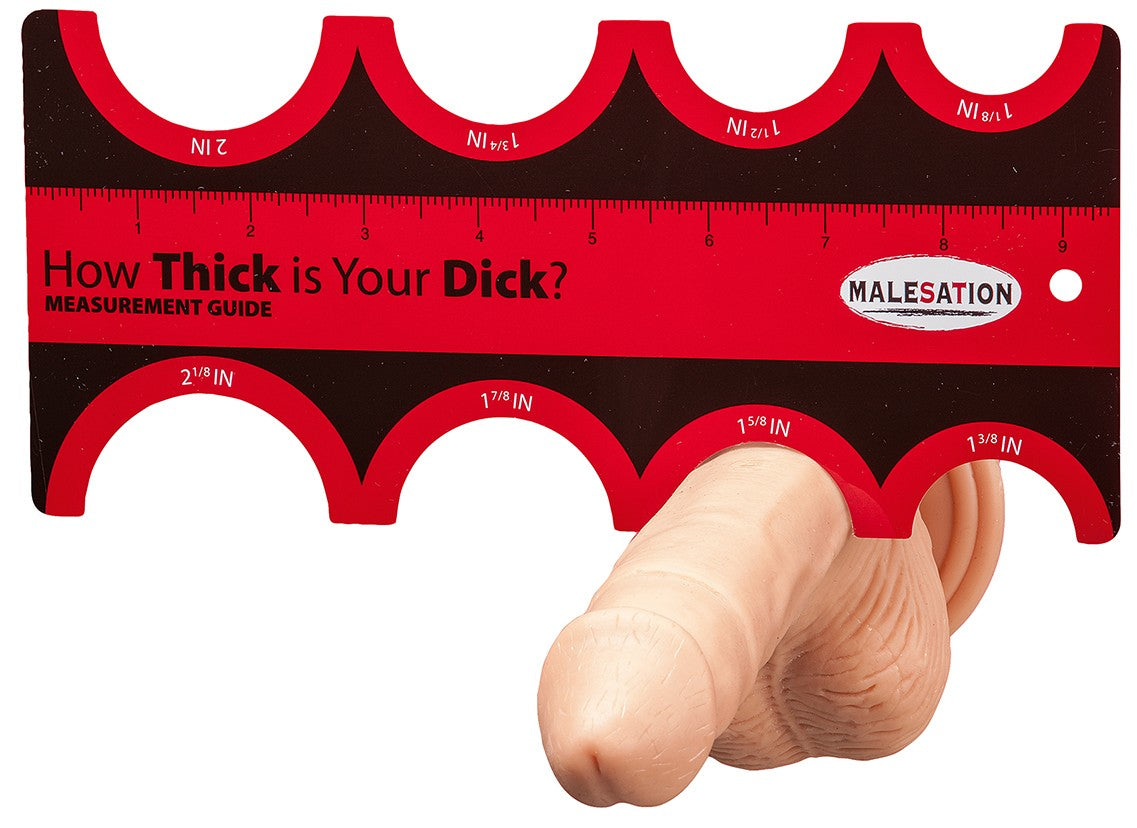 Malesation Measurement Guide – Penis Ring and Condom Sizing Aid Default Title > Cock Ring > Single