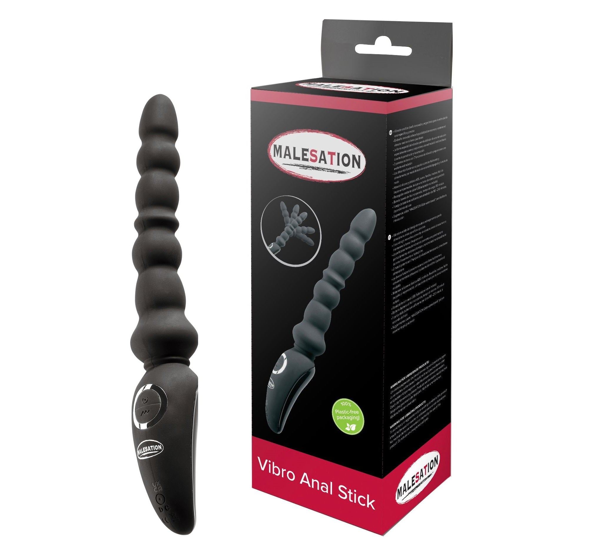 St Rubber | Malesation Vibro Anal Stick - Anal Vibrator Main image