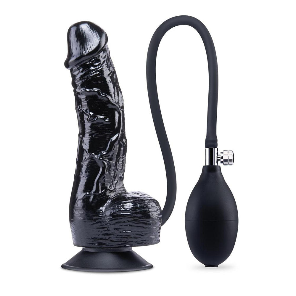 Size Up 6 Inch Inflatable Dildo with Balls – 7 Inch Inflatable Dildo > Dildos > Realistic Dildos Main image