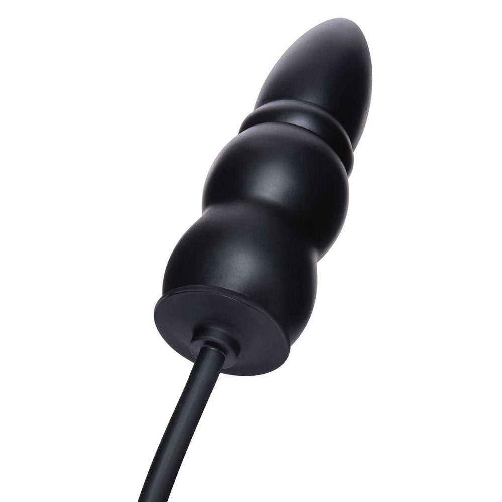 Size Up Ripple 5.5 Inch Inflatable Ribbed Butt Plug > Anal Range > Tunnel and Stretchers
