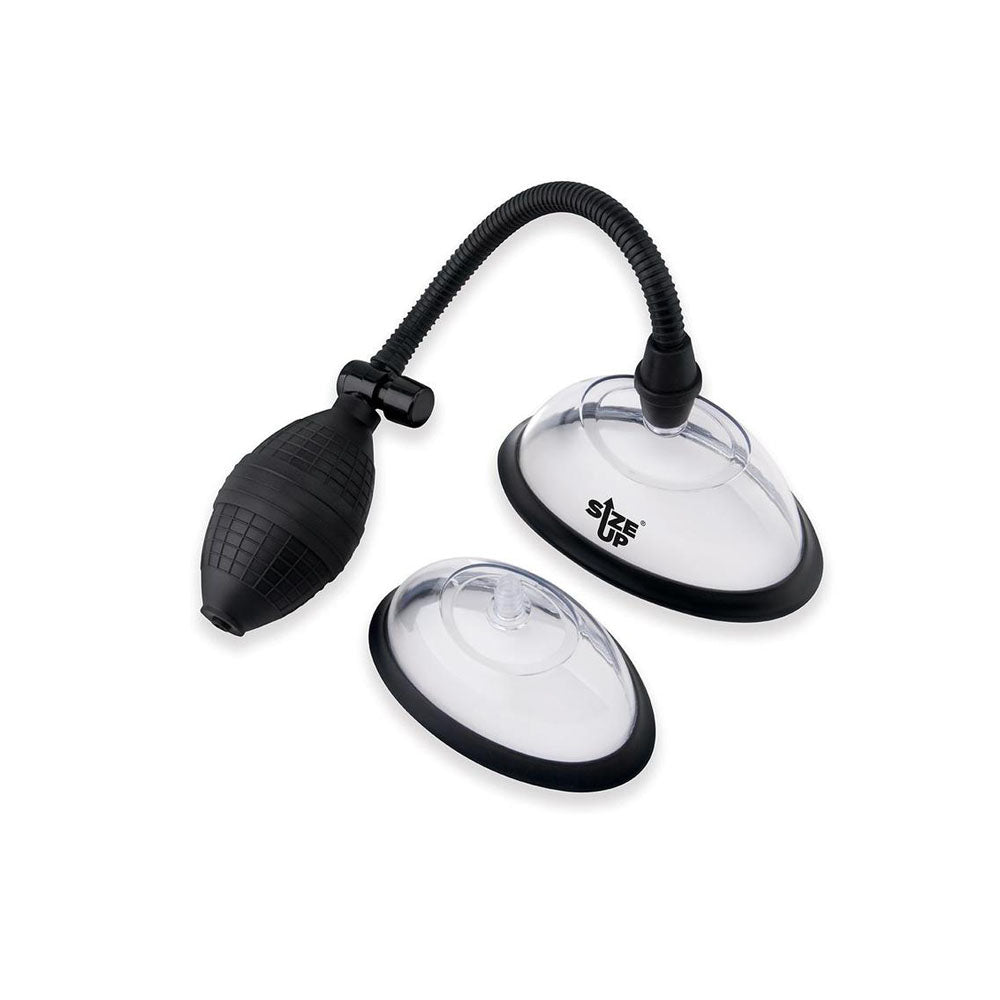 Size Up Classic (Black) – Vagina Pump with Two Interchangeable Chambers 10 cm and 12.7 cm > Pumps > Female Pumps
